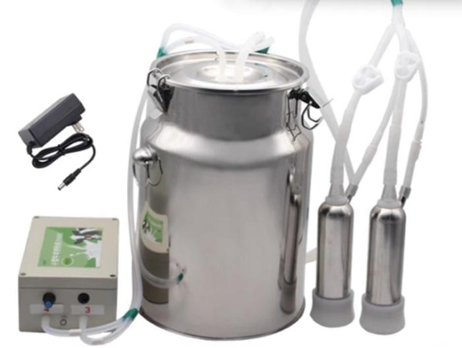 Доильный аппарат для коров и коз 220/12 В/встроенный аккумулятор (M254)