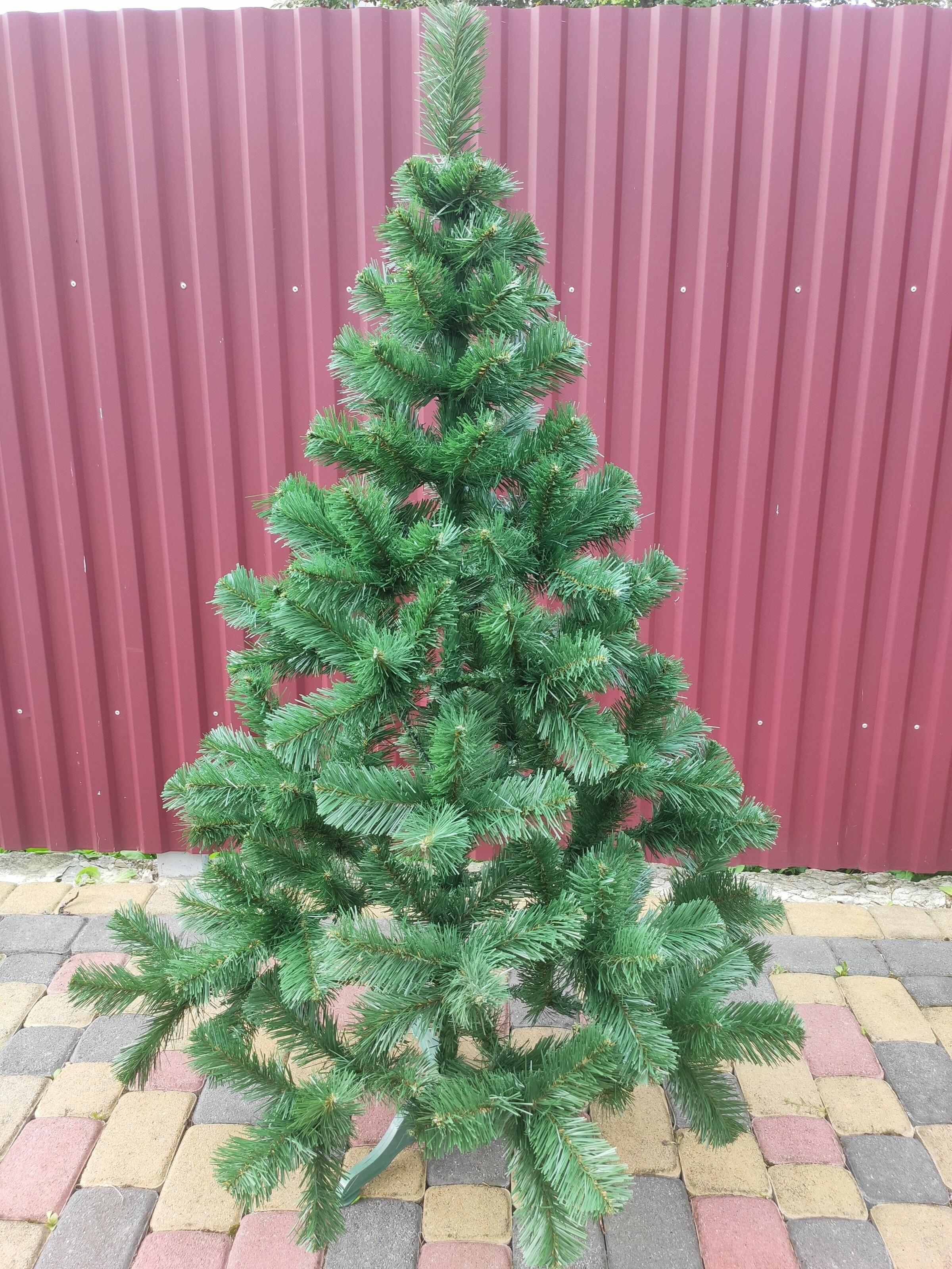 Ялинка штучна Хатинка Карпатська з підставкою 1,30 м Зелений (Карп-130) - фото 1 Ялинка штучна Хатинка Карпатська з підставкою 1,30 м Зелений (Карп-130) - фото 1