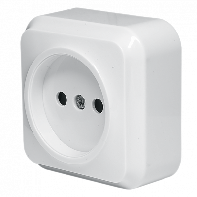 Розетка одноместная Lider NOVA LRO16-885