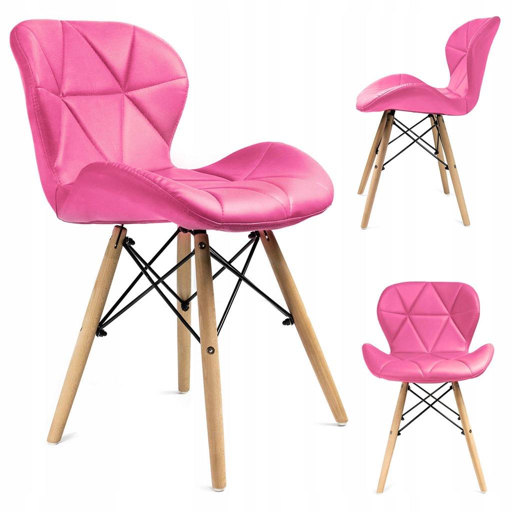 Крісло JUMI Scandinavian Design Pink - фото 2