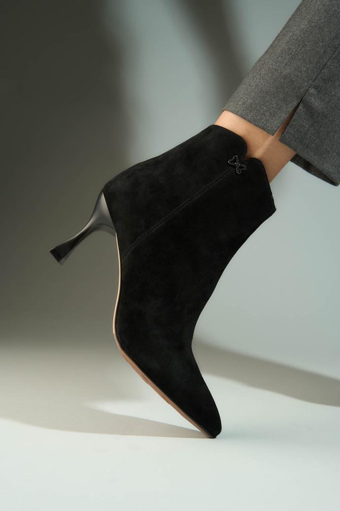 Ботильйони жіночі Fabio Monelli р. 38 Чорний (178144) - фото 3 Ботильйони жіночі Fabio Monelli р. 38 Чорний (178144) - фото 3