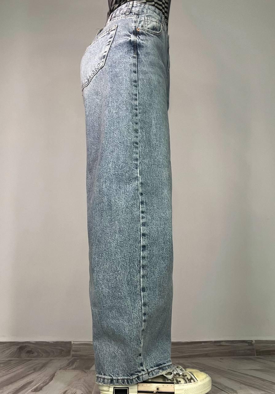 Джинси жіночі Its Basic 3140 skater balon широкі банани затяжка на талії р. 38 Блакитний (3725) - фото 5 Джинси жіночі Its Basic 3140 skater balon широкі банани затяжка на талії р. 38 Блакитний (3725) - фото 5