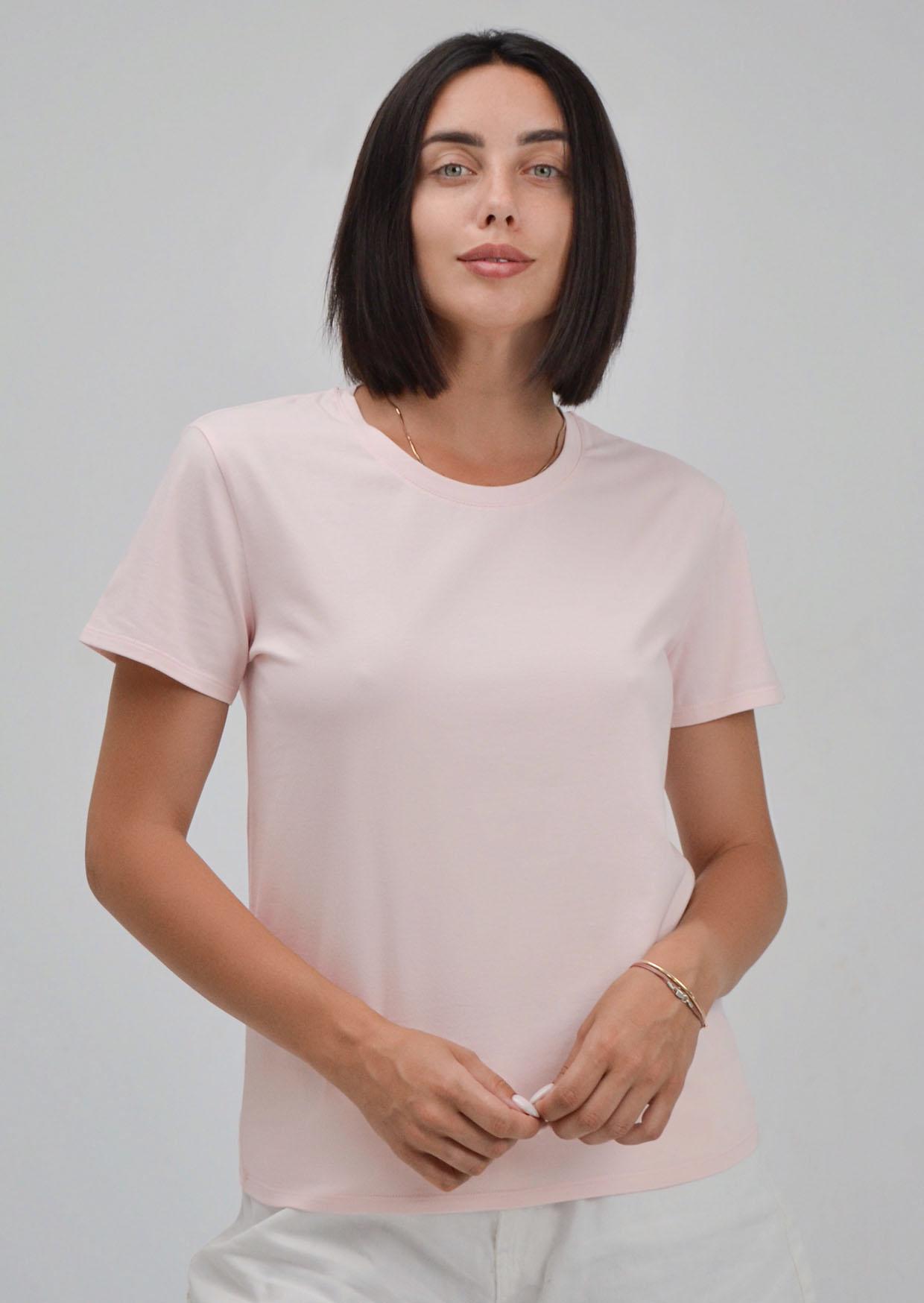 Футболка женская Roksana 16380 №1359 L Розовый (4821359163804)