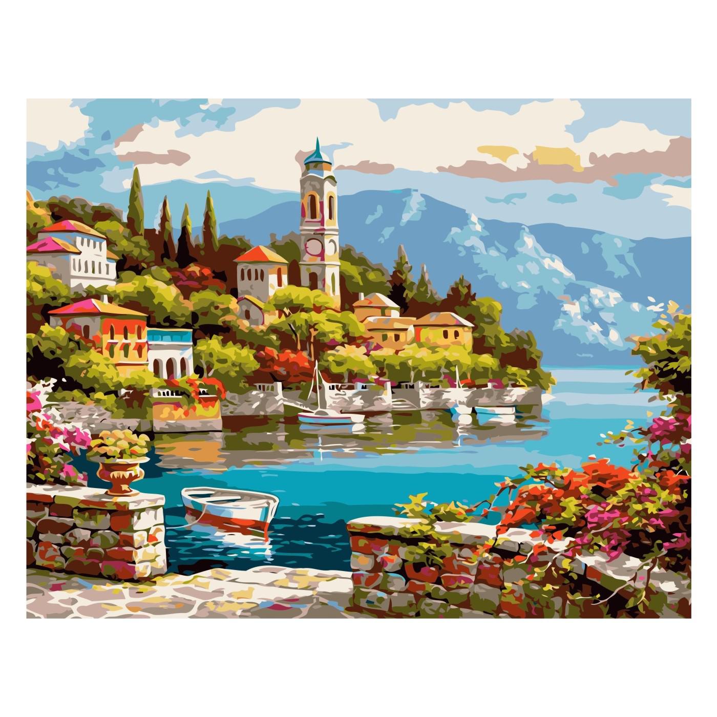 Картина по номерам Strateg Солнечный день 40x50 см (VA-0022)