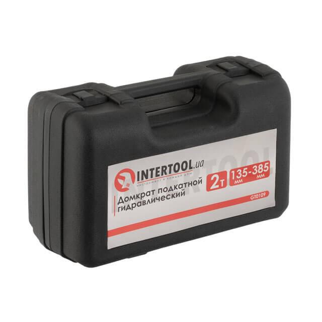 Домкрат гідравлічний Intertool GT0109 підкатний в кейсі 2 т 135-385 мм (10187673) - фото 7 Домкрат гідравлічний Intertool GT0109 підкатний в кейсі 2 т 135-385 мм (10187673) - фото 7