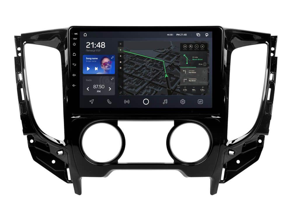 Штатная магнитола AMS T910 3/32 Gb Mitsubishi L200 5 2015-2019-Manual air conditioning (AR-57117)