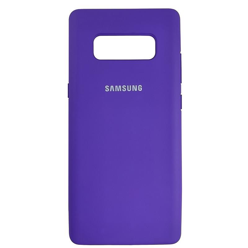 Чехол Silicone Case for Samsung Note 8 Violet   (29caa1-2855)