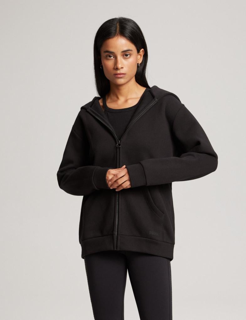 Толстовка женская Diverse EVB 141 XS Чорний (5902598813770)