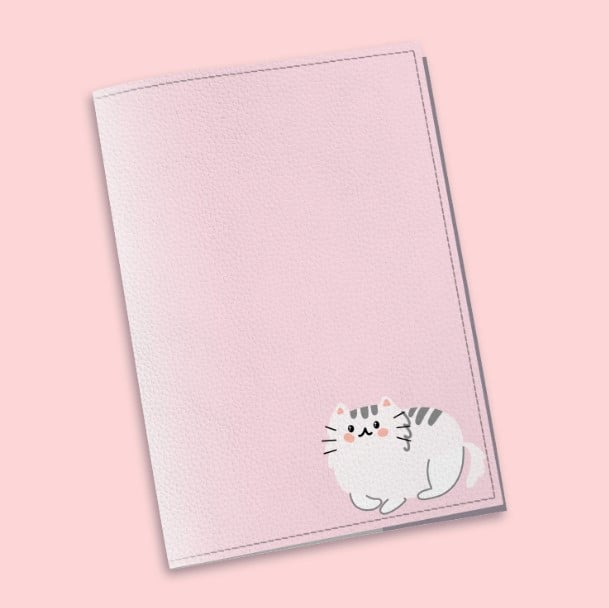Обложка на паспорт The cover Кот 9,6х13,3 см (913125)