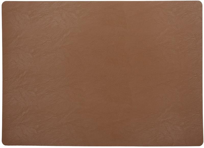 Набор сервировочных салфеток-плейсматов из экокожи Table Harmony 30x43 см 6 шт. Светло-коричневый