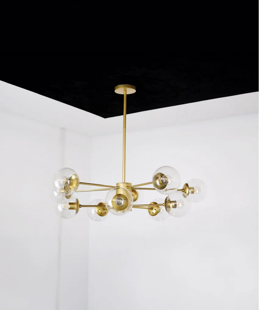 Підвісний світильник SOLEDESIGN Glow Florets Small E27 40W Золотий (SDLC-00100)