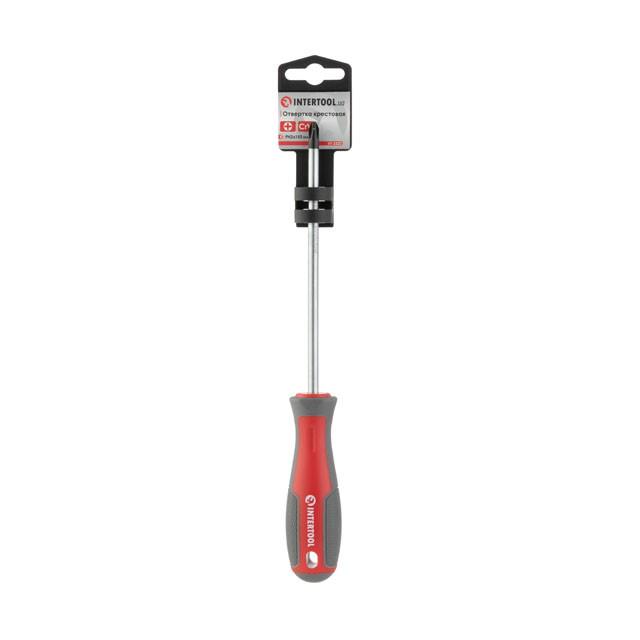 Отвертка крестовая Intertool VT-3322 PH2 150 мм - фото 5