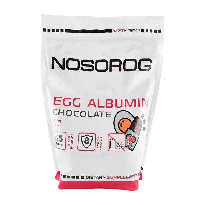 Протеин яичный Nosorog EGG Albumin шоколад 1 кг (21311-01)