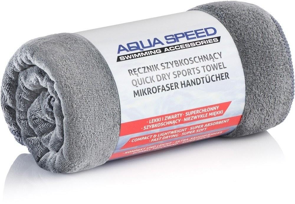 Рушник Aqua Speed DRY CORAL 9111 50х100 см Графітовий (5908217691118) - фото 1