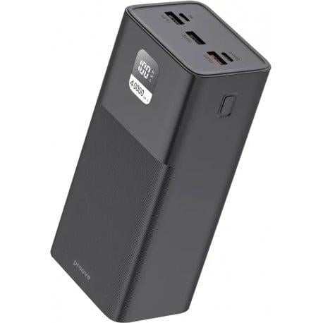 Акумулятор зовнішній Proove Giant Lite 40000 mAh 22,5W Black (PBGI20312201) Акумулятор зовнішній Proove Giant Lite 40000 mAh 22,5W Black (PBGI20312201)