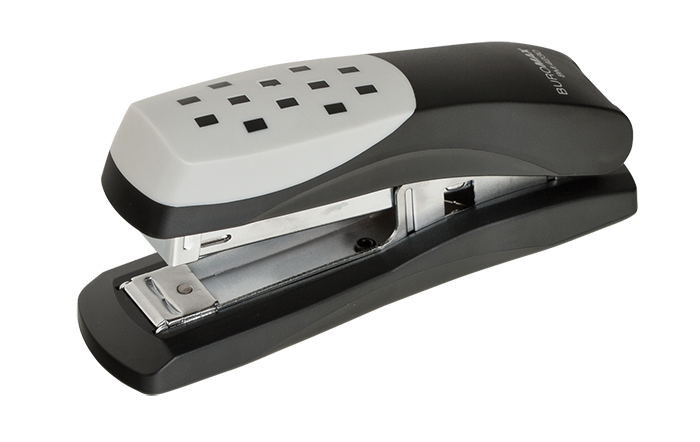 Степлер Buromax скобы №24/26 до 20 листов пластиковый Черный (BM.4230)