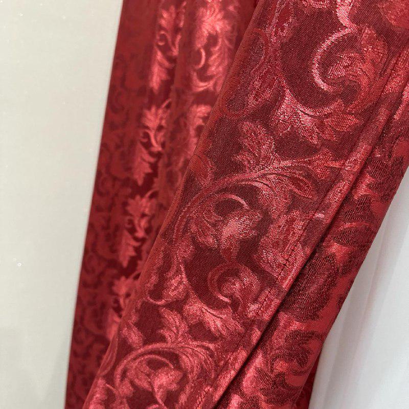 Шторы Севилья жаккардовые 1,5х2,7 м 2 шт. Бордовый - фото 9 Шторы Севилья жаккардовые 1,5х2,7 м 2 шт. Бордовый - фото 9