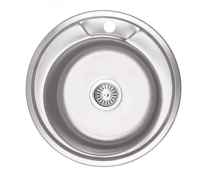 Кухонная мойка Lidz 490-A 0,8 мм Micro Decor (LIDZ490AMICDEC) Кухонная мойка Lidz 490-A 0,8 мм Micro Decor (LIDZ490AMICDEC)