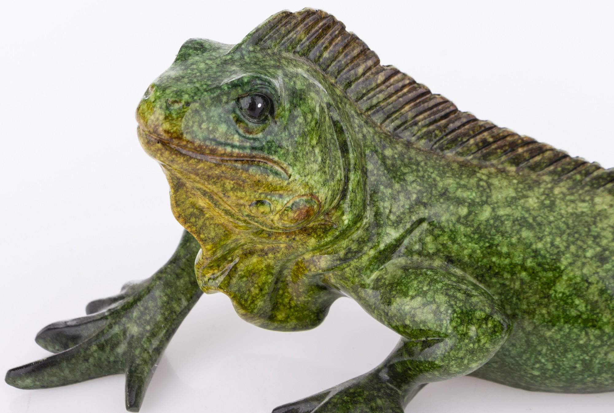Фігурка декоративна ART-POL Ящірка Зелений (159203) - фото 3