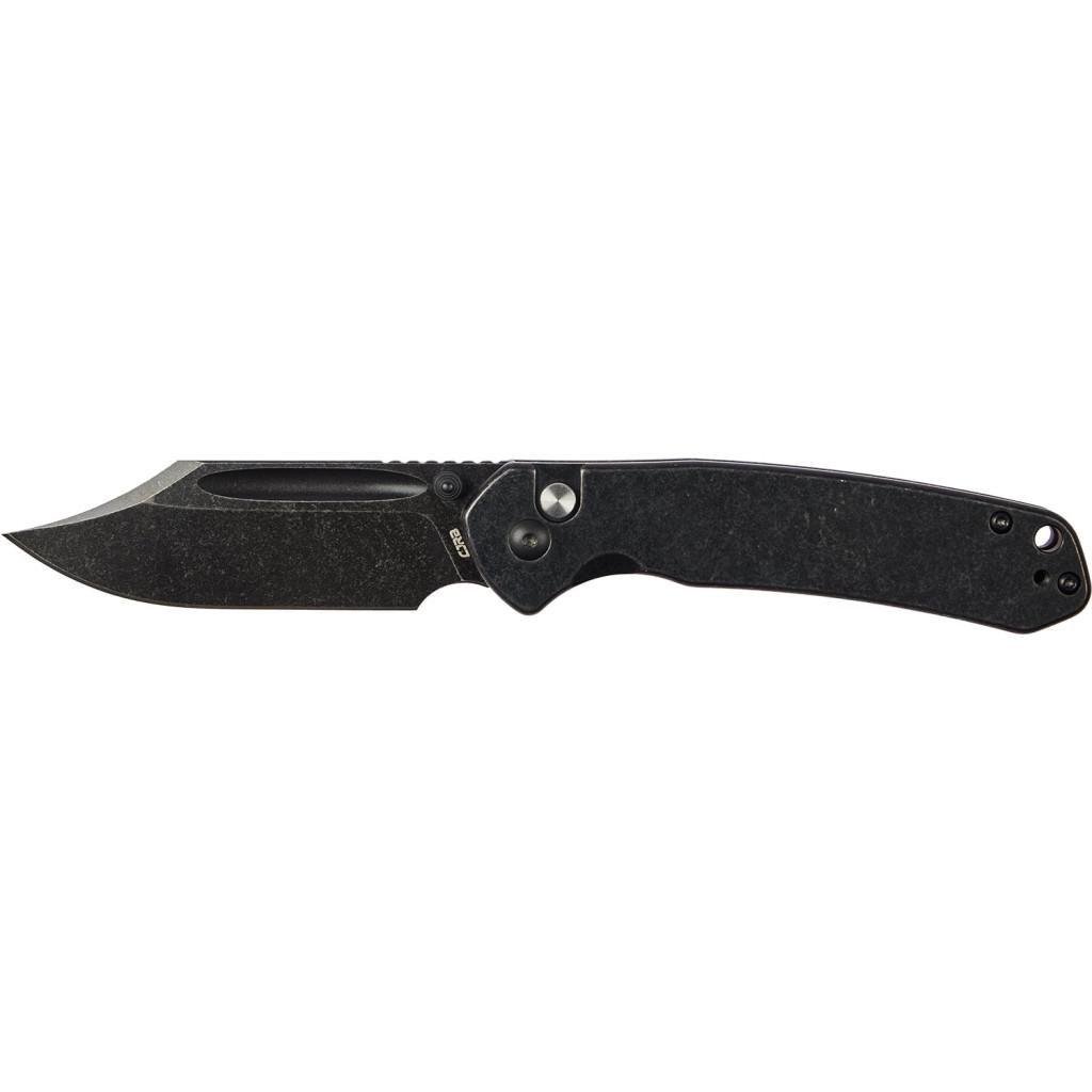 Ніж складаний мисливський CJRB Bowie Pyrite SS Black (m410998)
