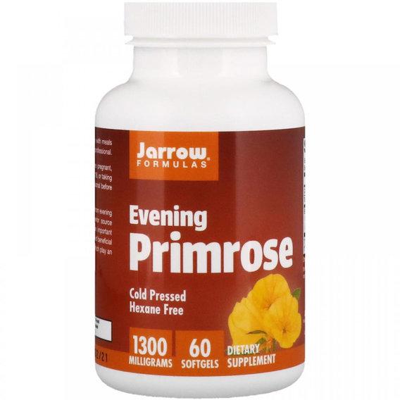 Масло вечерней примулы Jarrow Formulas Evening Primrose 1300 mg 60 softgels