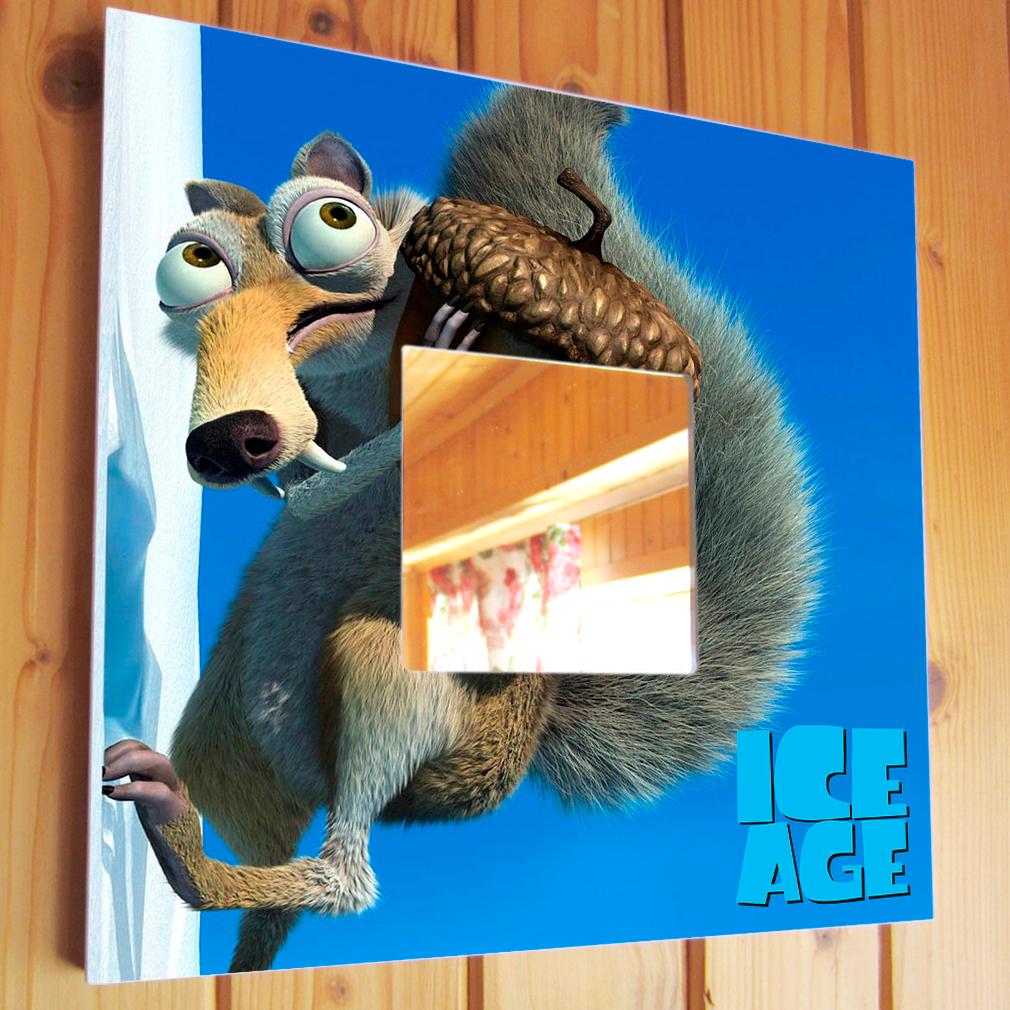 Зеркало декоративное Белка "Ice Age" 260х260 мм (M00849) Зеркало декоративное Белка "Ice Age" 260х260 мм (M00849)