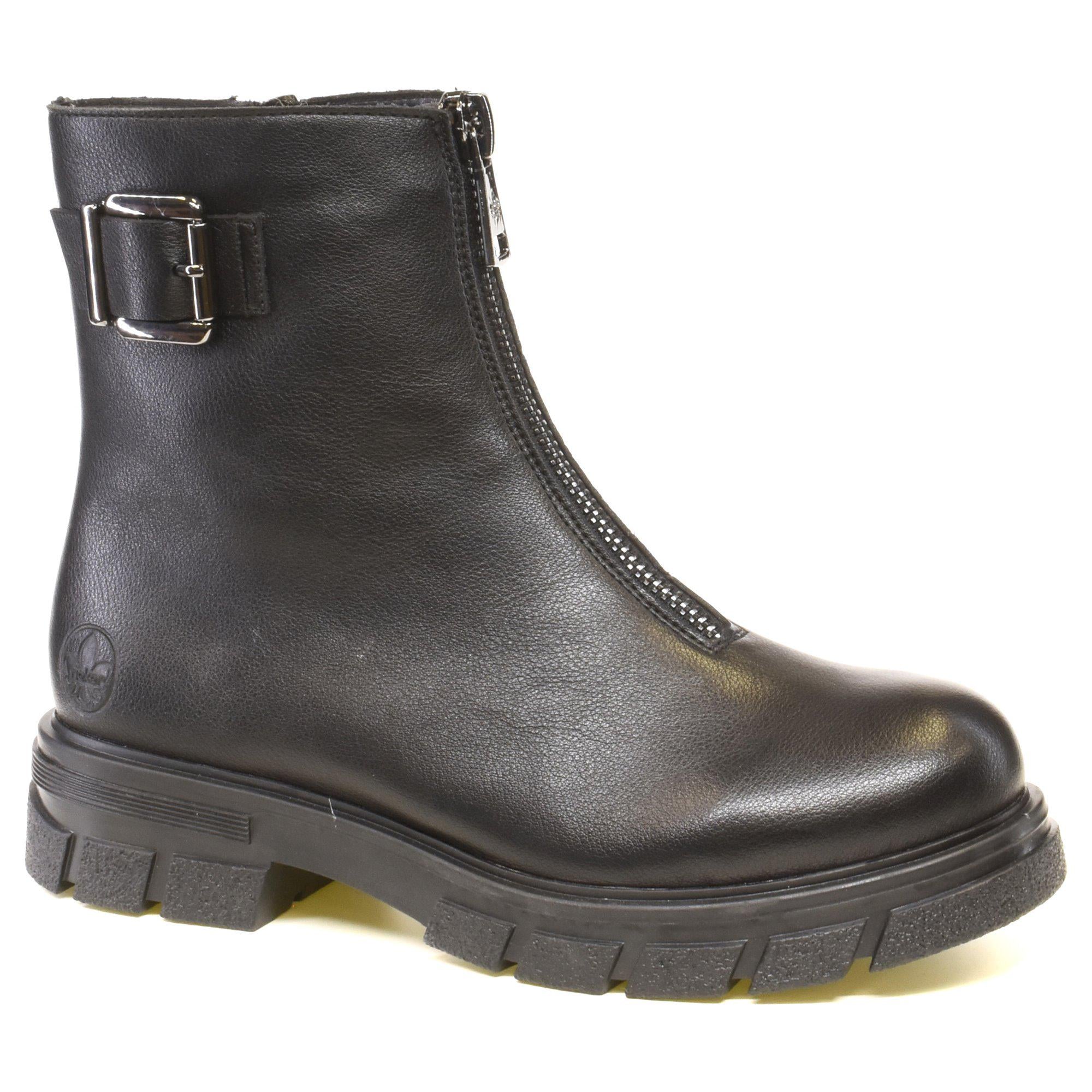 Ботинки зимние женские Rieker р. 38 Черный (013451-38)