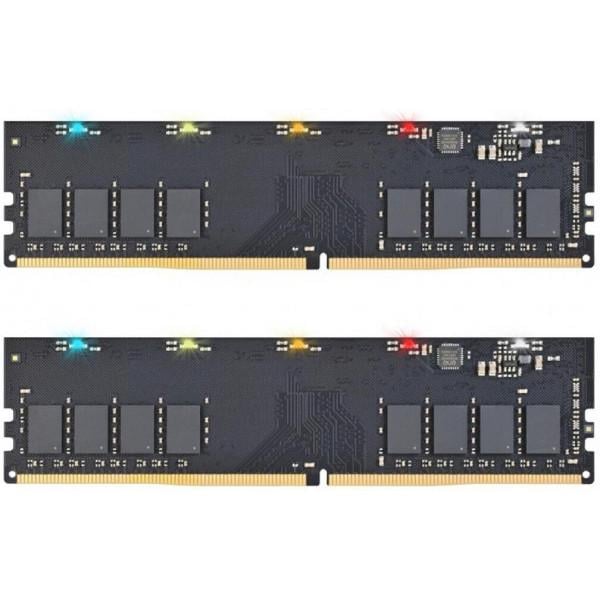 Память Exceleram Модуль памяти для компьютера DDR4 32GB (2x16GB) 2666 MHz RGB X1 Series eXceleram (ERX1432269CD)