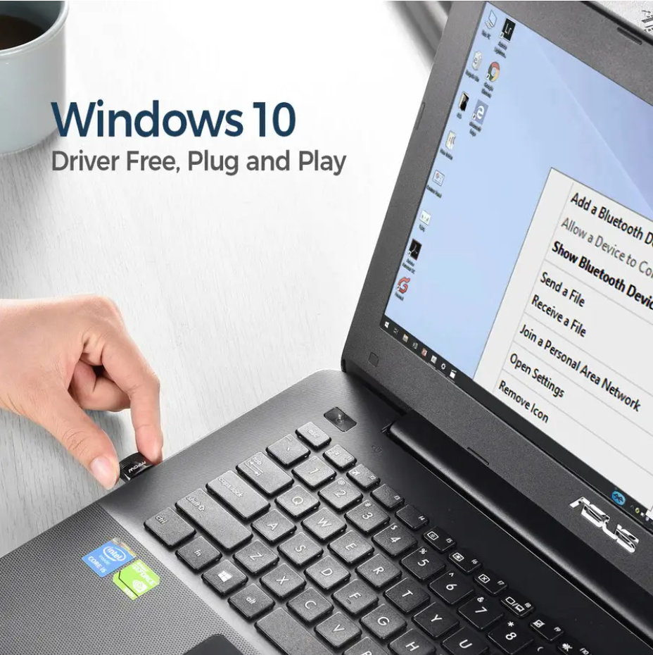 Адаптер для ПК USB Bluetooth 5,0 Mpow (BH456A) - фото 7 Адаптер для ПК USB Bluetooth 5,0 Mpow (BH456A) - фото 7