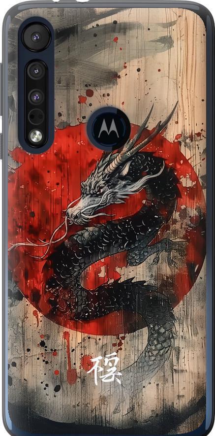 Чехол на Motorola One Macro Восточный дух (6100u-1812-42517)