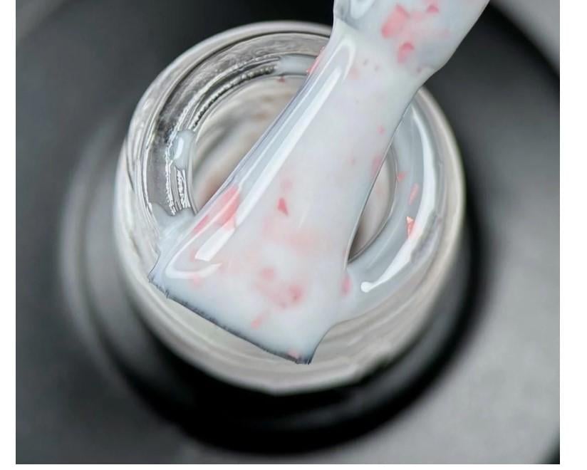 База для гель-лаку каучукова з поталлю Saga Leaf Base №14 9 мл