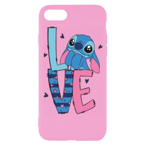 Чехол для iPhone 8 Стич Love