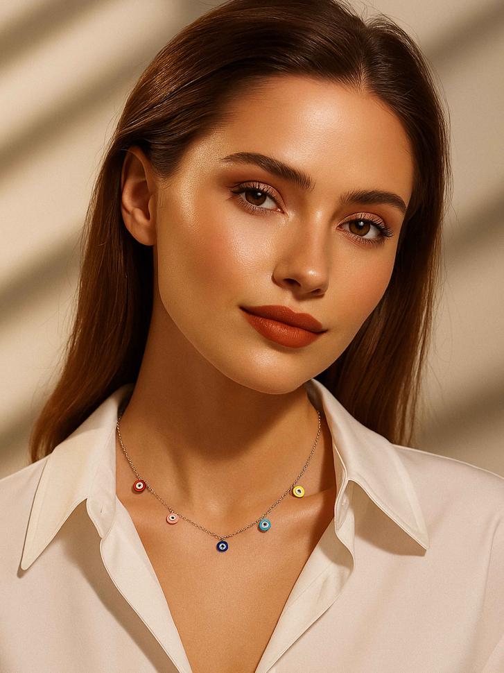 Підвіска LeBijou срібло з кулончиками (5098) Підвіска LeBijou срібло з кулончиками (5098)