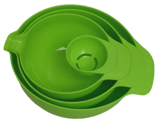 Набір мисок Ekodeo 4 шт. (P93032GR)