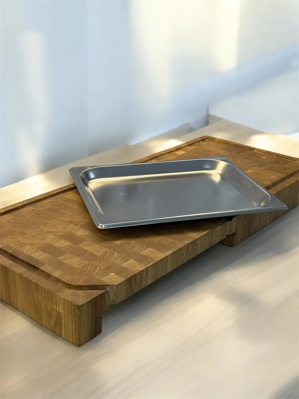 Дошка обробна торцева подвійна з піддоном 700х300х60 мм (2619658794) - фото 4 Дошка обробна торцева подвійна з піддоном 700х300х60 мм (2619658794) - фото 4