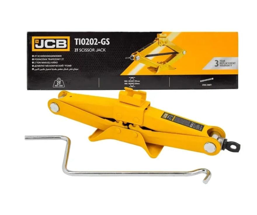 Домкрат гвинтовий JCB Tools T10202 2 т (JCB-T10202)