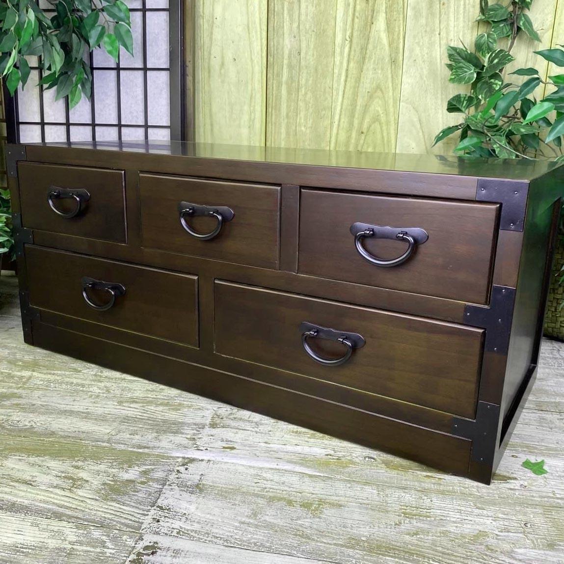 Комод тансу из дерева Ленода Капучино (КТУ-006709)