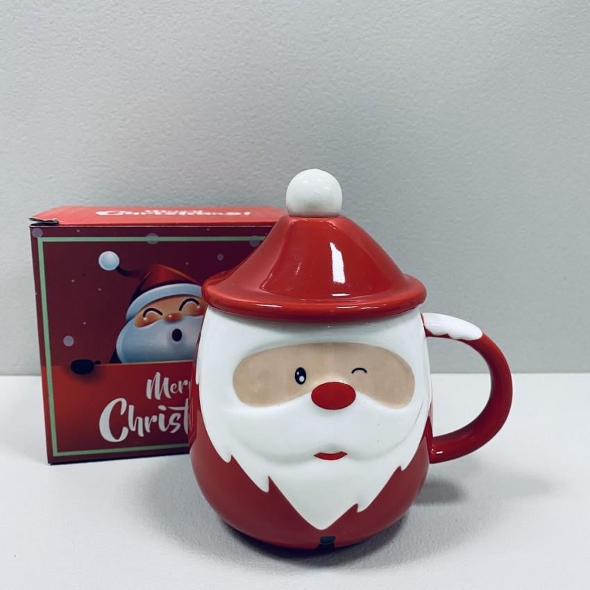 Чашка порцелянова Olens 8030-297C з кришкою та ложкою 420 мл (2424042918) - фото 1 Чашка порцелянова Olens 8030-297C з кришкою та ложкою 420 мл (2424042918) - фото 1