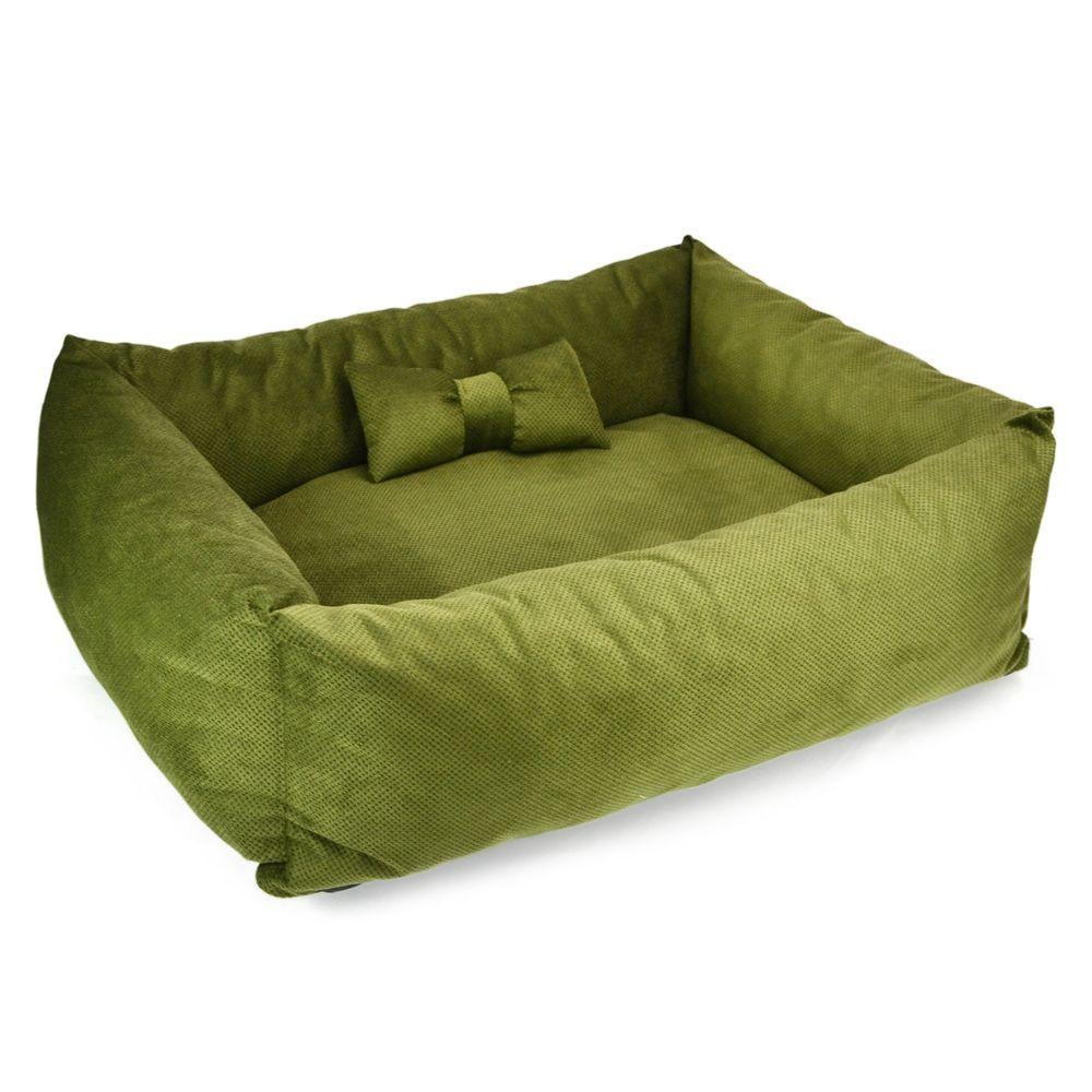 Лежак Бліц прямокутний 600x850х230 мм Зелений (A-009683)