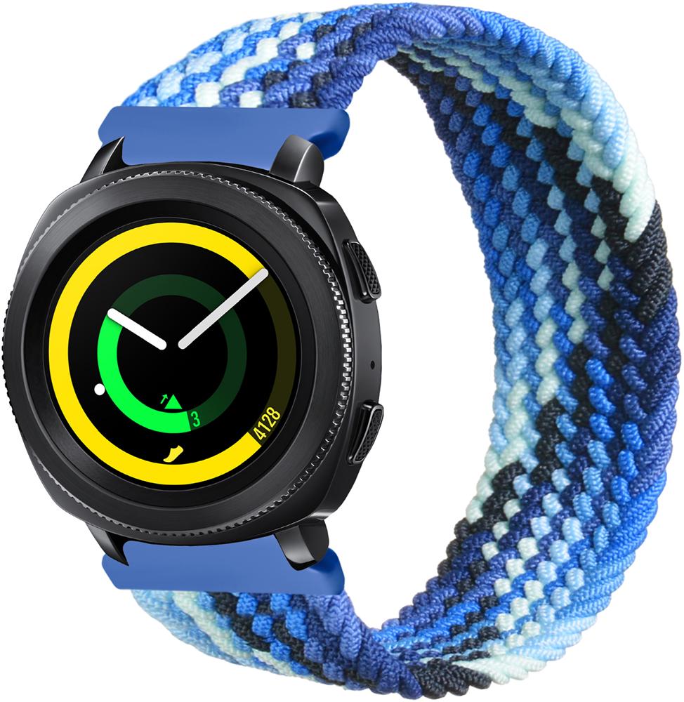 Ремінець Solo Loop Multi для Samsung Gear Sport (145 мм) Blue White (26288-62)