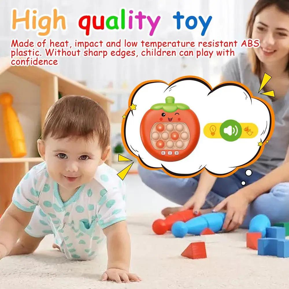 Интерактивная игрушка Quick Push Game Pop It Strawberry 999 уровней Red (13167299) - фото 4 Интерактивная игрушка Quick Push Game Pop It Strawberry 999 уровней Red (13167299) - фото 4