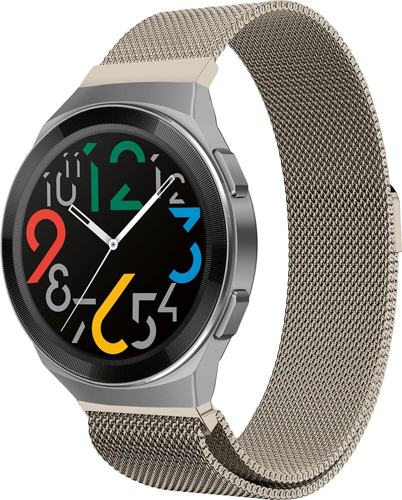 Ремешок Миланская петля Milano Huawei Watch GT2e 46 мм Retro Gold (19368)