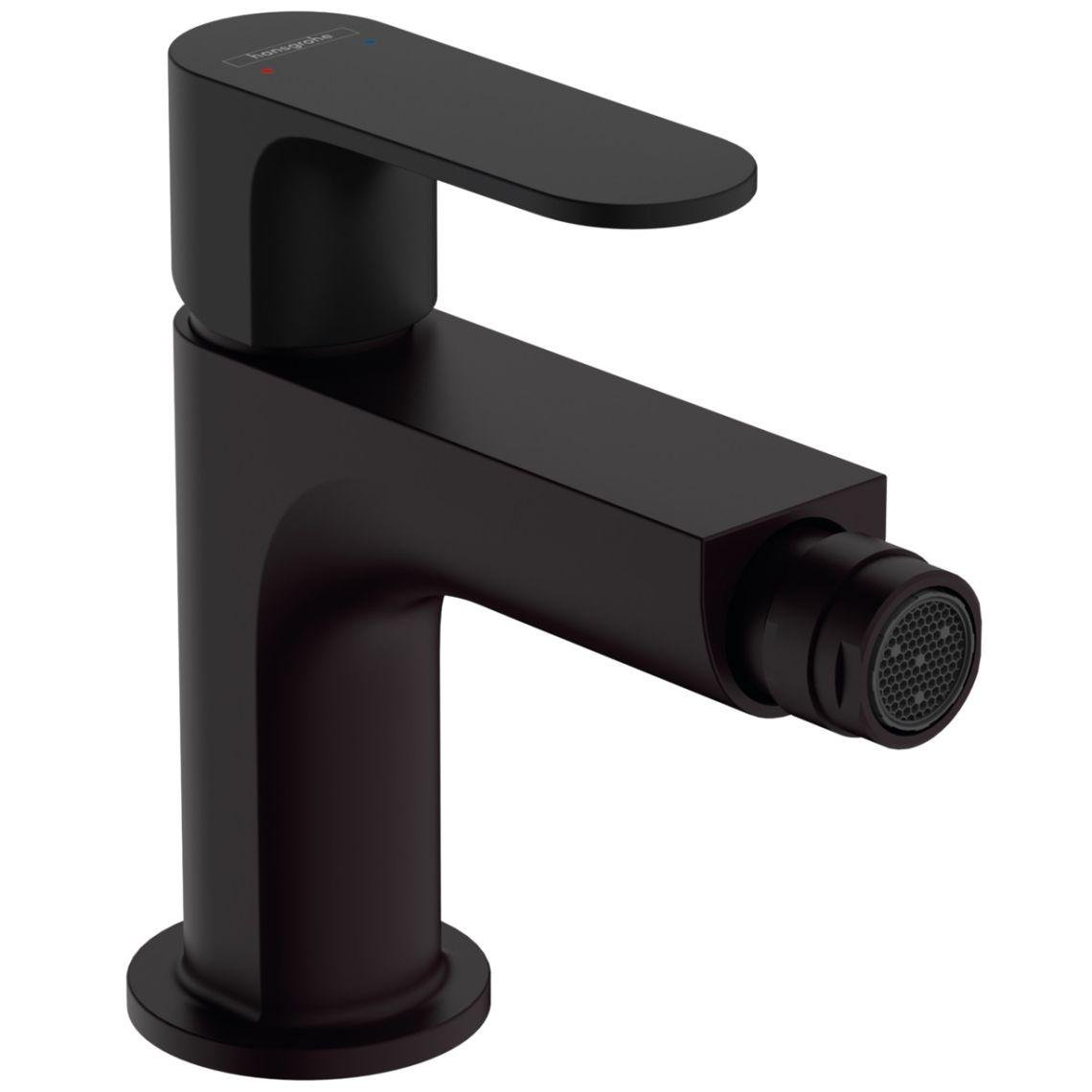 Смеситель для биде Hansgrohe Rebris S д/у pop-up Black Matt (72210670)