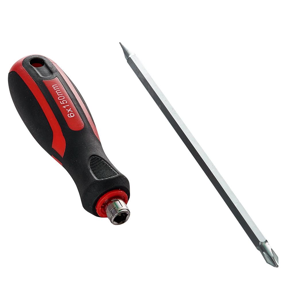 Отвертка двусторонняя Vitals Master SL6+PH2 (179533) - фото 4