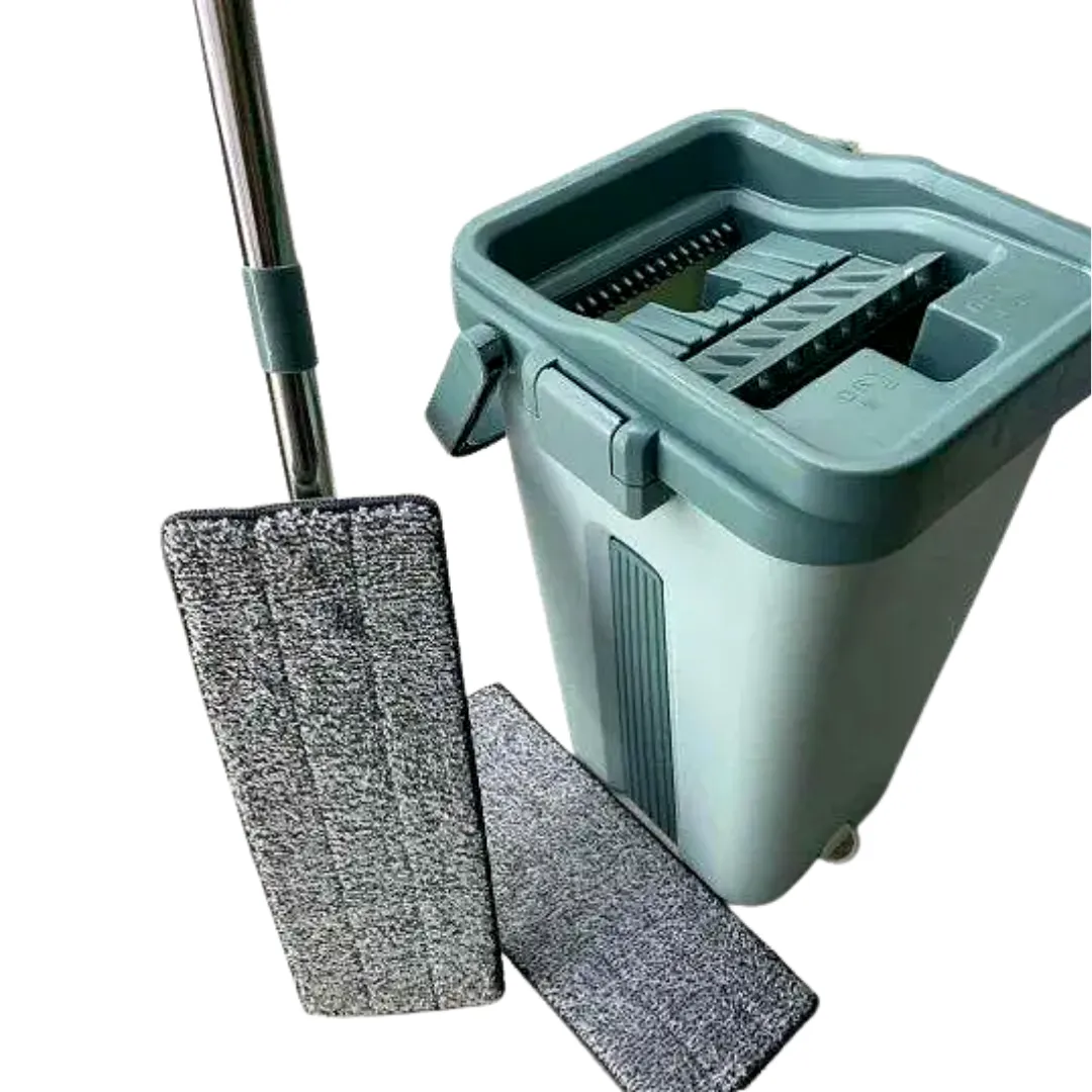 Комплект швабра с ведром и автоматическим отжимом 8 л Зеленый - фото 8 Комплект швабра с ведром и автоматическим отжимом 8 л Зеленый - фото 8