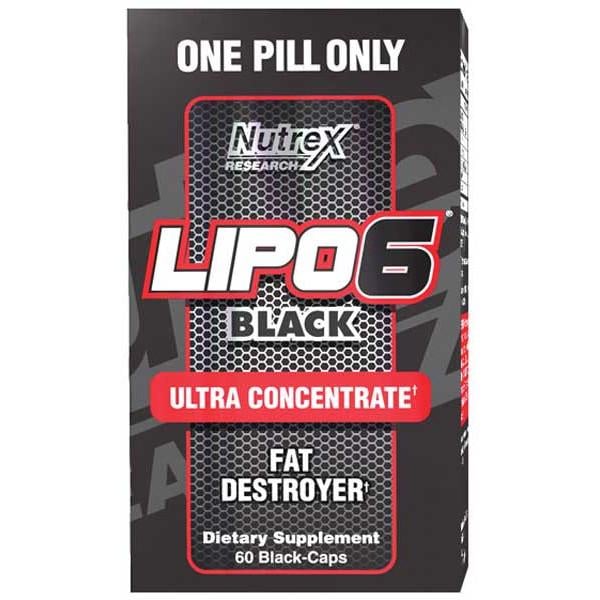 Жироспалювач Nutrex Lipo-6 Black Ultra Concentrate 60 капс.