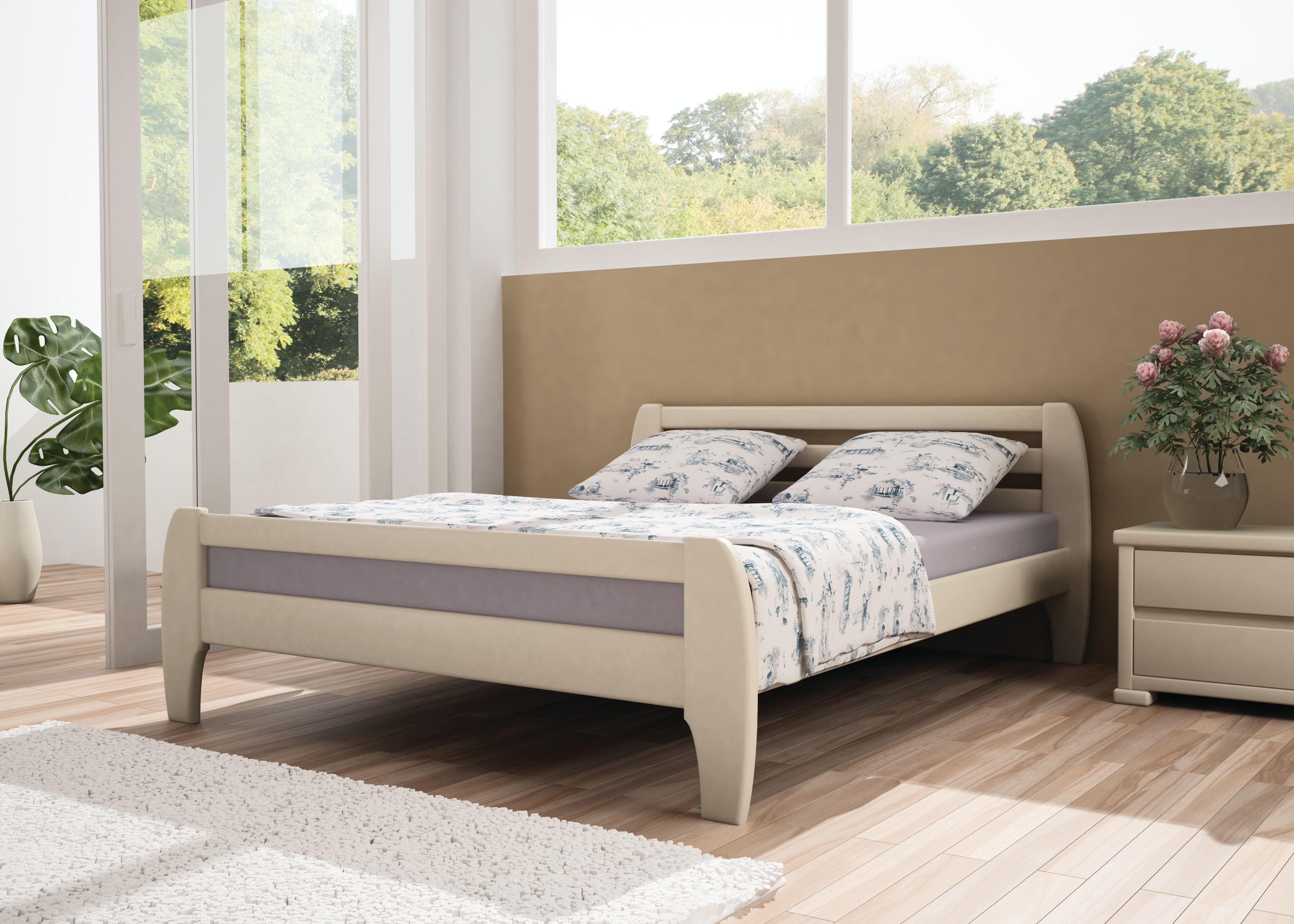 Ліжко полуторне Mebigrand Мілан 120х190 см Айворі (MBG-1896) - фото 2 Ліжко полуторне Mebigrand Мілан 120х190 см Айворі (MBG-1896) - фото 2