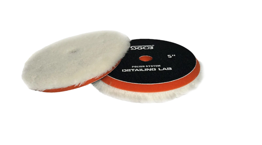 Полірувальний круг з м'якої шерсті SGCB Wool Finishing Pad Ø130 мм