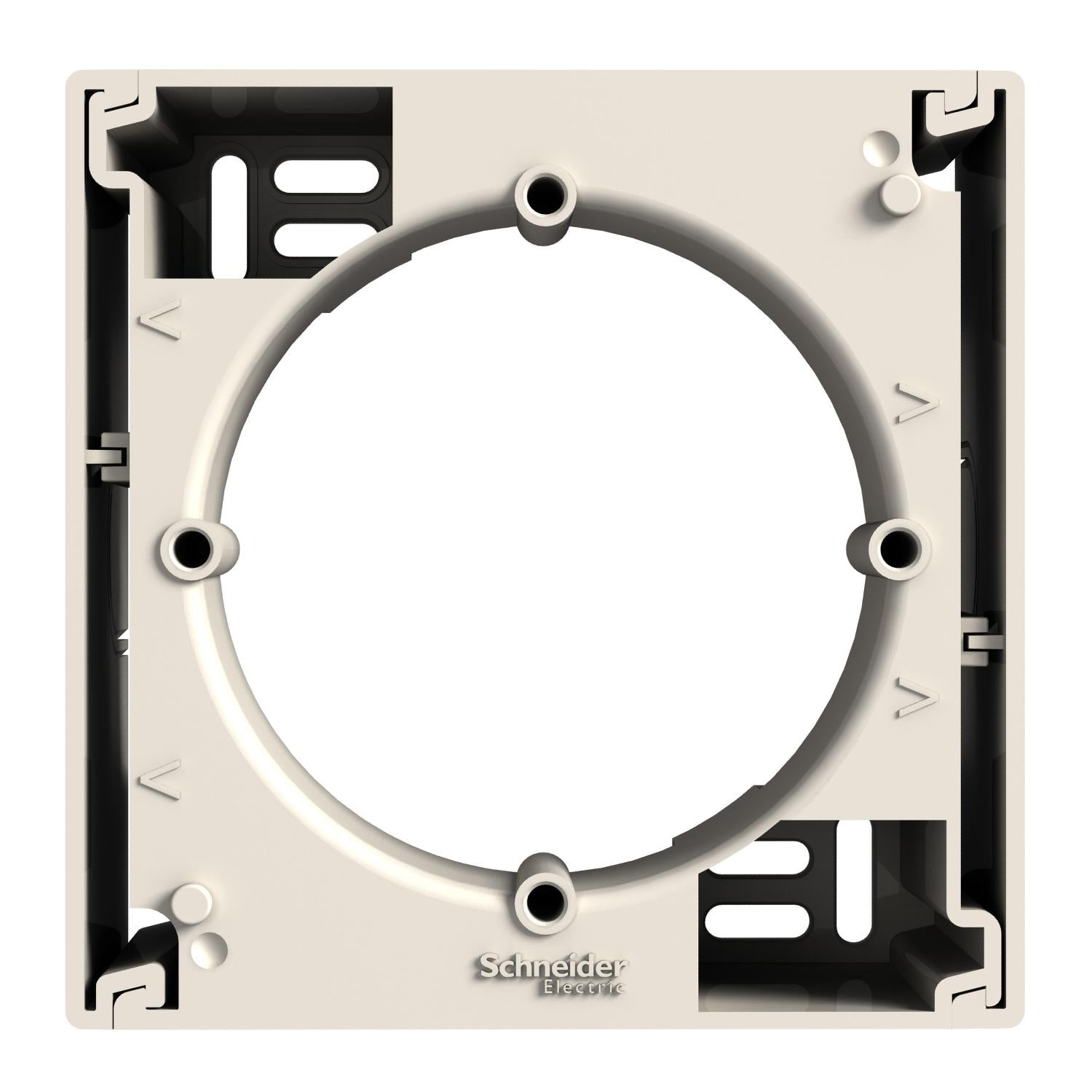 Коробка для наружного монтажа Schneider Electric Asfora EPH6100123 Кремовый (000005483)