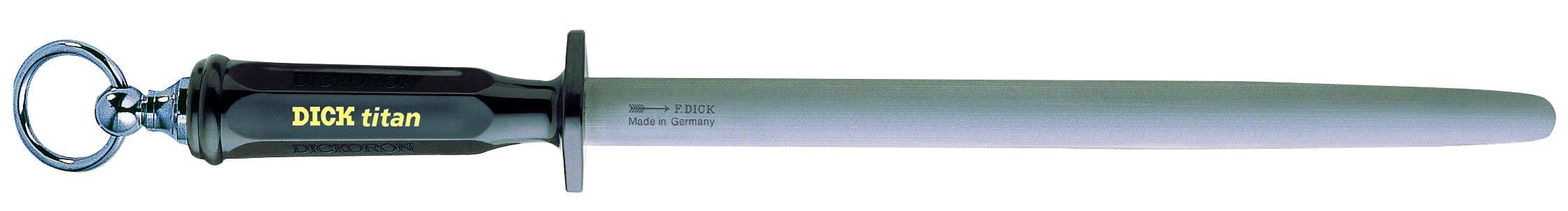Мусат DICK Titan овальный грубая насечка 300 мм Черный (79103300)